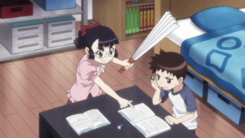 Tsugumomo Season 1 Episode 2 - The Library and the Childhood Friend