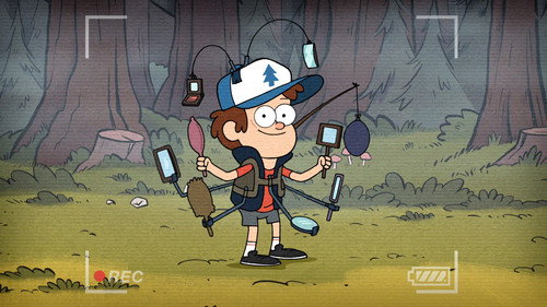 Dipper's Guide to the Unexplained - The Hide-Behind still