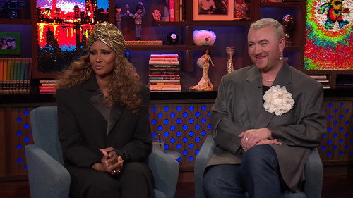 Sam Smith and Iman still