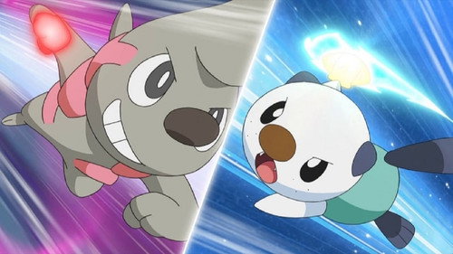 Ash and Trip's Third Battle! still