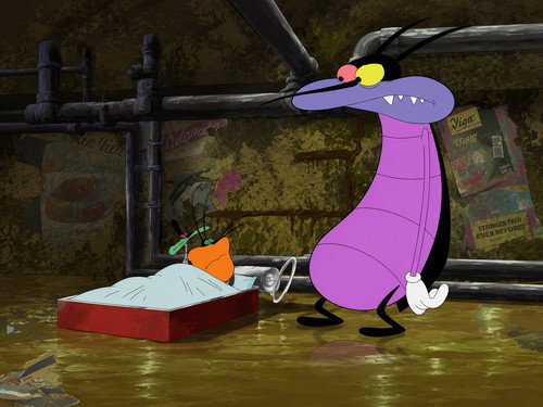 Oggy and the Cockroaches Season 2 Episode 76 - Joey and The Magic Bean