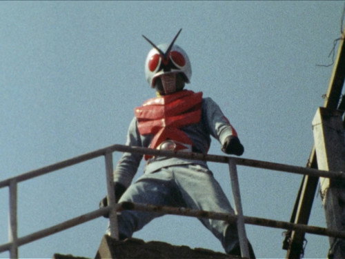 Kamen Rider Season 3 Episode 25 - The Mysterious Thief, Rhinocerous Beetle Lupin!!