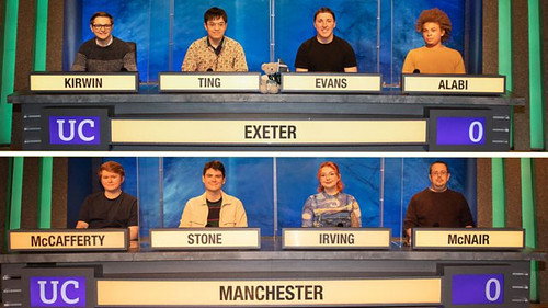 University Challenge Season 51 Episode 8 - Exeter v Manchester