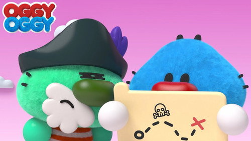 Oggy Oggy Season 1 Episode 15 - Pirate's Treasure