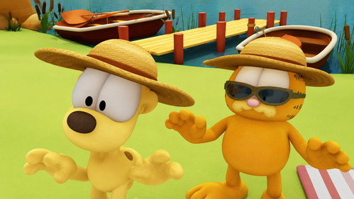 The Garfield Show Season 3 Episode 5 - Land of Later