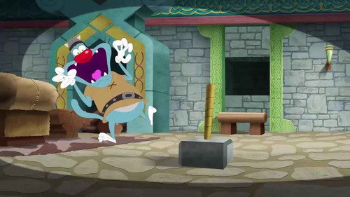 Oggy, The Lord of Lightning still