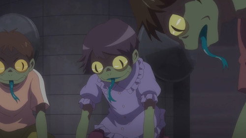 Digimon Ghost Game Season 1 Episode 34 - Wall Crawlers