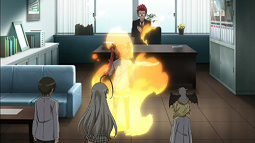 Nyarko-san: Another Crawling Chaos Season 2 Episode 9 - High School of the Heat