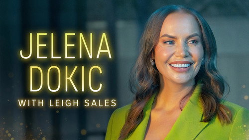 Jelena Dokic with Leigh Sales still