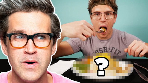 Guess What They're Eating (Mukbang Game) still
