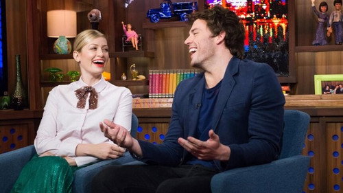 Beth Behrs & Sam Claflin still