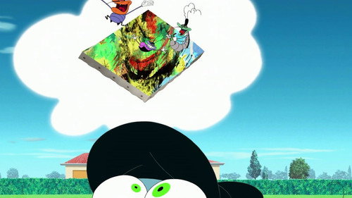 Oggy and the Cockroaches Season 4 Episode 45 - Artsy Oggy