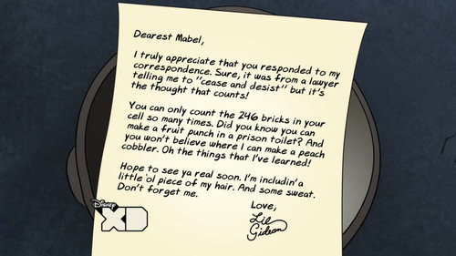 Creepy Letters from Lil Gideon - Cease and Desist still