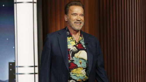 Arnold Schwarzenegger; Rachel Wolfson still