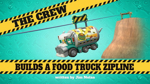 Rubble & Crew Season 5 Episode 10 - The Crew Builds A Food Truck Zipline
