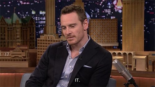 Michael Fassbender, Zoe Saldana still