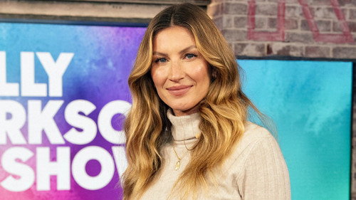 Gisele Bündchen, Daniela Melchior, Chuck Scarborough, Lawrence Zarian still