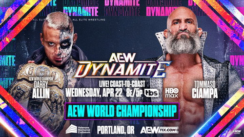 All Elite Wrestling: Dynamite Season 8 Episode 16 - April 22, 2026