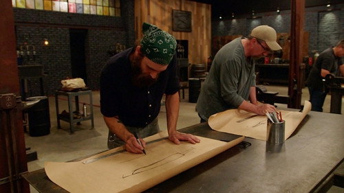 Forged in Fire Season 5 Episode 32 - Tournament Round 3 (Blacksmiths) - The Knightly Pole Axe