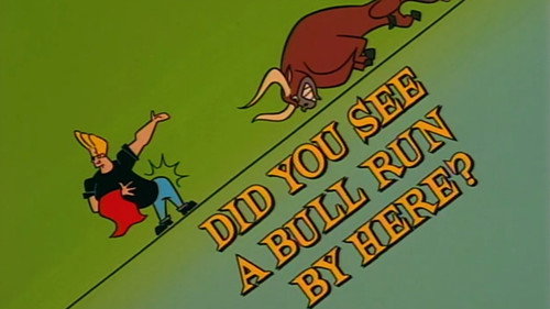 Johnny Bravo Season 1 Episode 10 - Did You See a Bull Run By Here?