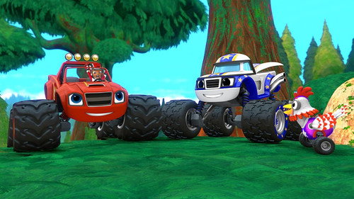 Blaze and the Monster Machines Season 4 Episode 1 - The Chicken Circus!