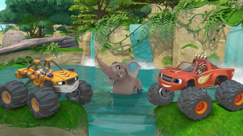 Blaze and the Monster Machines Season 3 Episode 9 - Animal Island