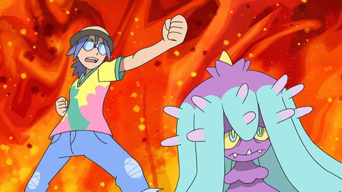 Pokémon Season 22 Episode 39 - The Battlefield of Truth and Love!