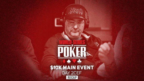 WSOP 2021 Main Event Day 2CEF Recap still