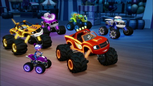 Blaze and the Monster Machines Season 3 Episode 4 - Light Riders