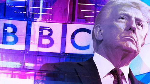 Trump vs the BBC still