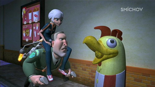 Monsters vs. Aliens Season 1 Episode 34 - Destroy Chickie D!