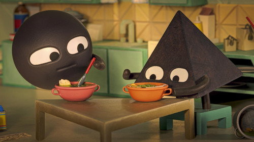 Shape Island Season 2 Episode 4 - Circle's New Roommate / The Frog-Off