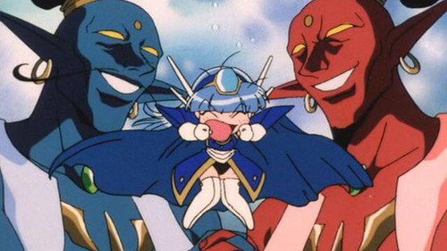 Magic Knight Rayearth Season 2 Episode 12 - Umi and Fuu and Fahren and Chizeta