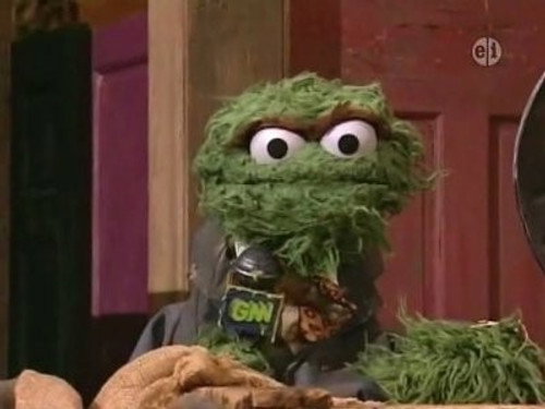 Sesame Street Season 38 Episode 26 - Oscar hosts Grouch News Network