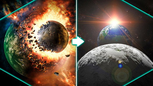 PBS Space Time Season 2023 Episode 1 - The NEW SCIENCE of Moon Formation