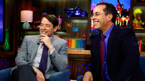 Jerry Seinfeld & Matthew Broderick still