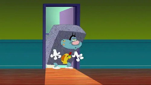 Oggy and the Cockroaches Season 6 Episode 23 - Wake-Up Oggy!