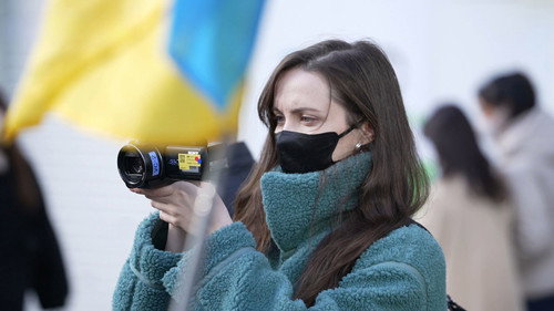 NHK WORLD PRIME Season 7 Episode 12 - A Director's War: Fighting for Ukraine from Japan