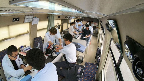 From Town to Town on Hokkaido's Blood Donation Bus still
