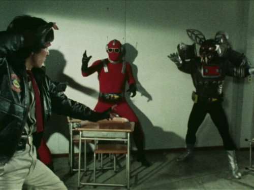Kamen Rider Season 7 Episode 19 - The Demonic Tutoring School!! The Dreadful Radio-Cassette Monster