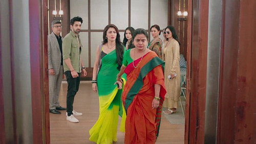 Bhavani takes Amruta away still