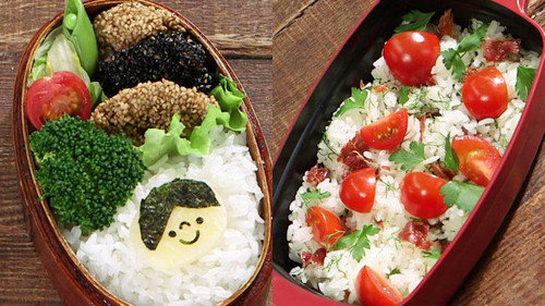 BENTO EXPO Season 5 Episode 1 - Italian-style Chirashi Sushi Bento & Sesame Nuggets Bento