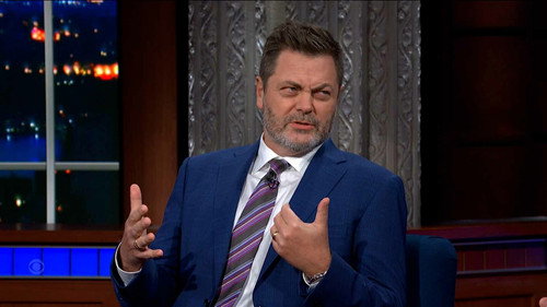 The Late Show with Stephen Colbert Season 7 Episode 23 - Nick Offerman, Charlamagne Tha God