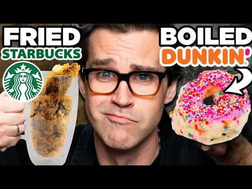 Fried Boiled Food vs. Boiled Fried Food Taste Test still
