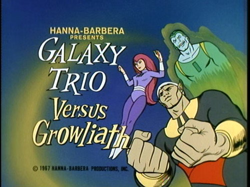 Birdman and the Galaxy Trio Season 1 Episode 47 - The Galaxy Trio Versus Growliath
