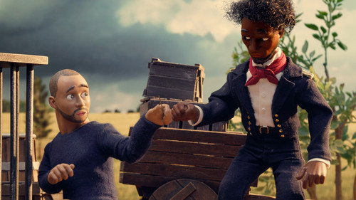 Alabama Jackson and Frederick Douglass still