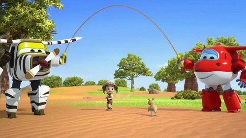 Super Wings Season 1 Episode 30 - Aussie Animals