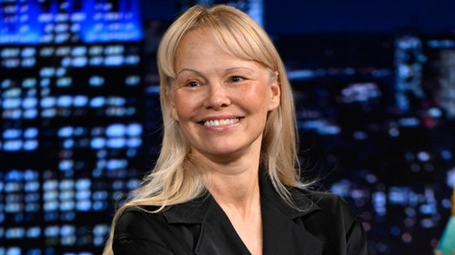 Pamela Anderson, Andrew Rannells, Lil Baby still