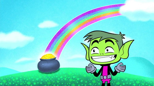 undefined Season 3 Episode 26 - Beast Boy's St. Patrick's Day Luck, and it's Bad