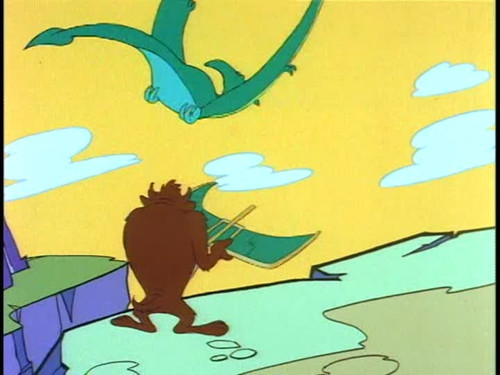 Taz-Mania Season 1 Episode 20 - Taz and the Pterodactyl